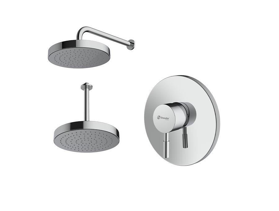 شیر دوش(حمام) توکار مدل مارینو تیپ1 برند شودر Shouder